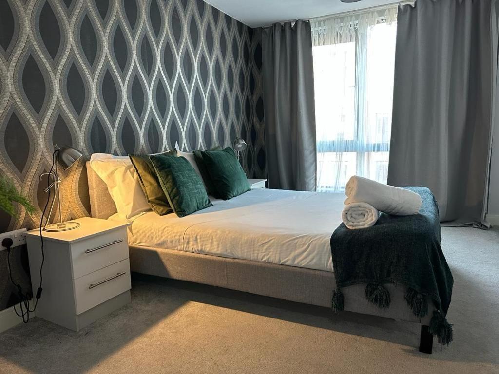 Luxury 9Ine Beautiful Bull Ring Apartment Free Parking Birmingham Eksteriør billede