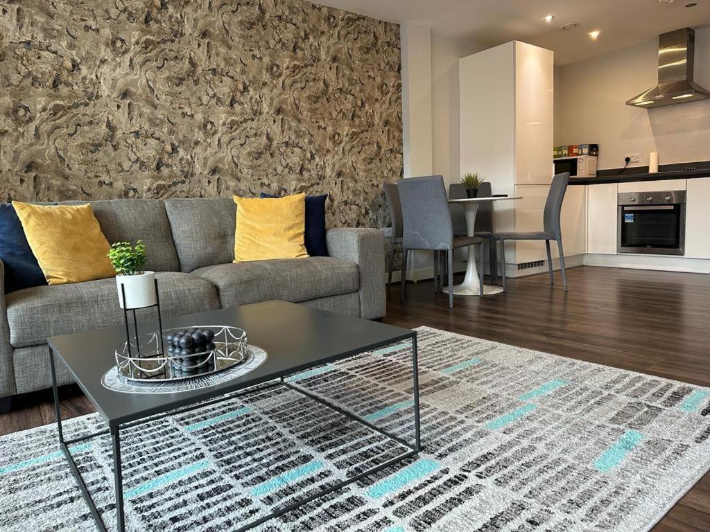 Luxury 9Ine Beautiful Bull Ring Apartment Free Parking Birmingham Eksteriør billede